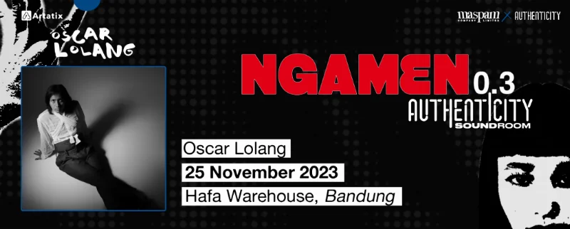 Poster Ngamen 0.3 Bandung