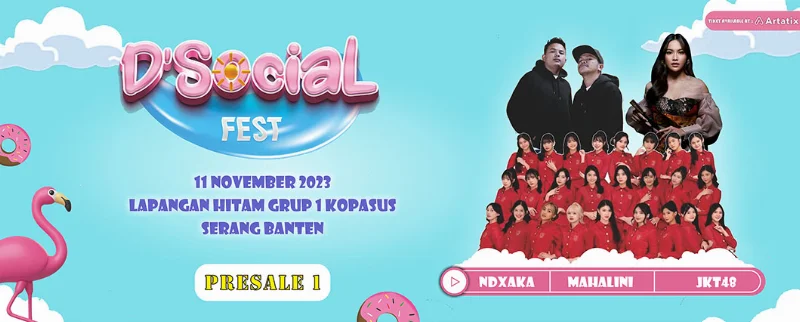 Poster DSOCIAL FEST 2023