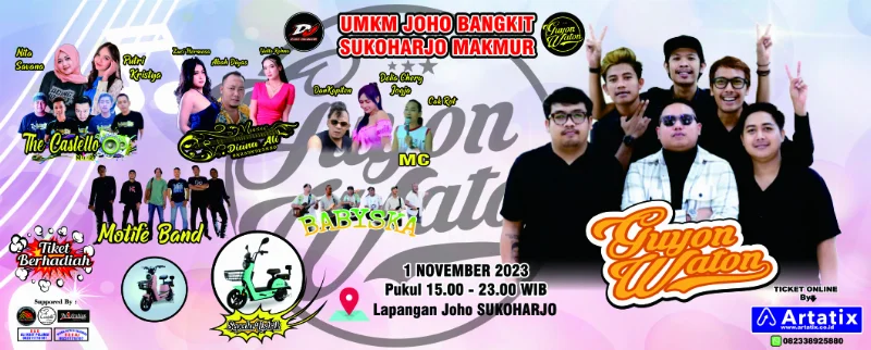 Poster UMKM Joho Bangkit Sukoharjo Makmur