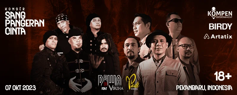 Poster Konser Sang Pangeran Cinta