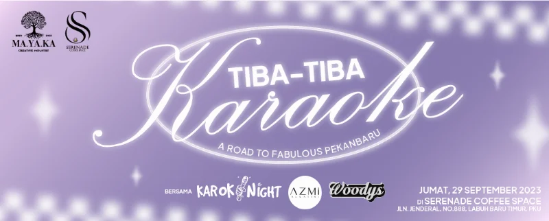 Poster Tiba Tiba Berkaraoke