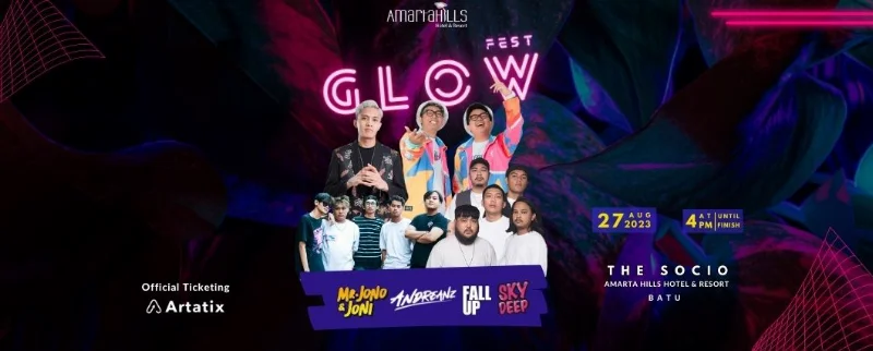 Poster GLOW FEST