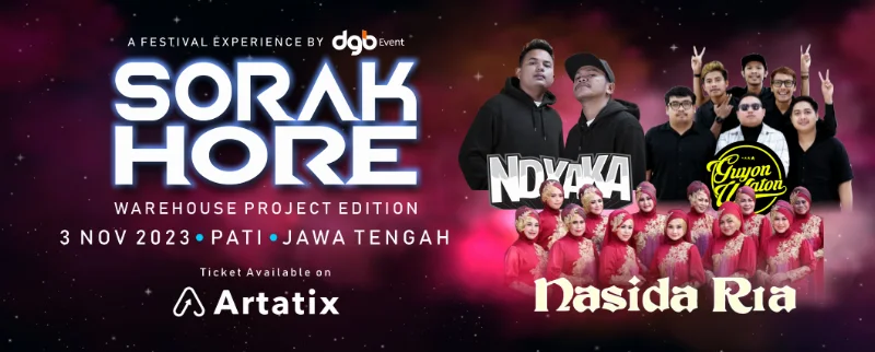 Poster SORAK HORE WAREHOUSE PROJECT EDITION
