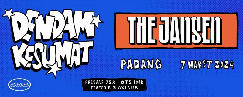 Poster Dendam Kesumat "Padang"