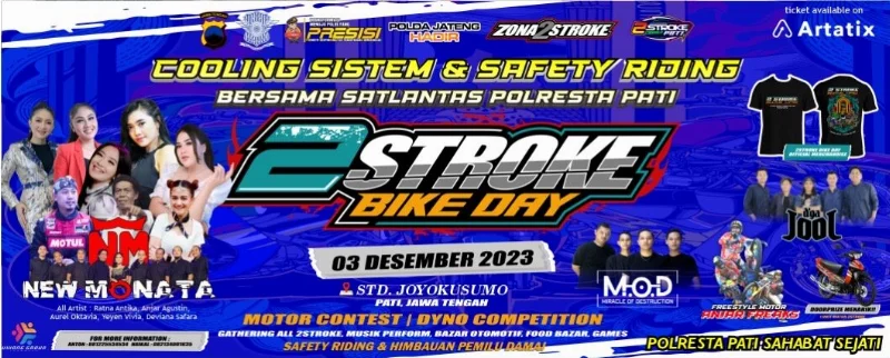 Poster 2Stroke Bike Day Pati