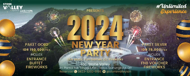 Poster New Year Party at Stone Valley by HeHa