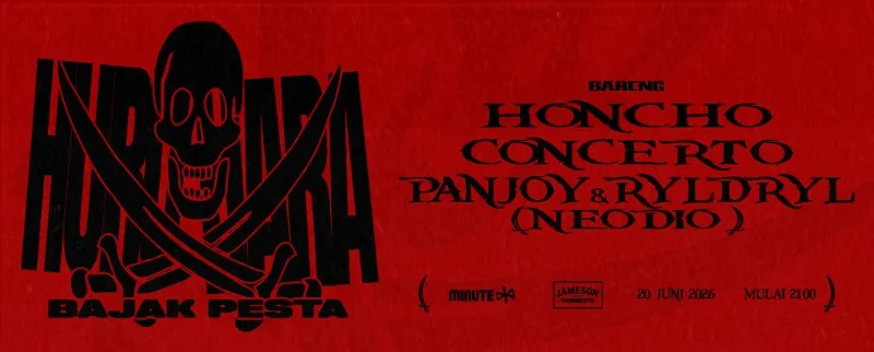 Poster Huru Hara Bajak Pesta