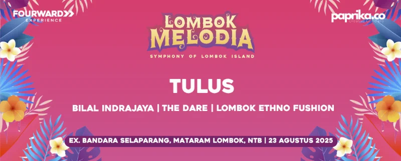Poster Lombok Melodia Festival