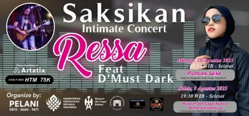 Poster Ressa Intimate concert