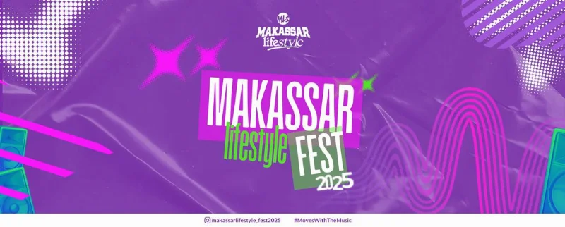 Poster Makassar Lifestyle Fest 2025