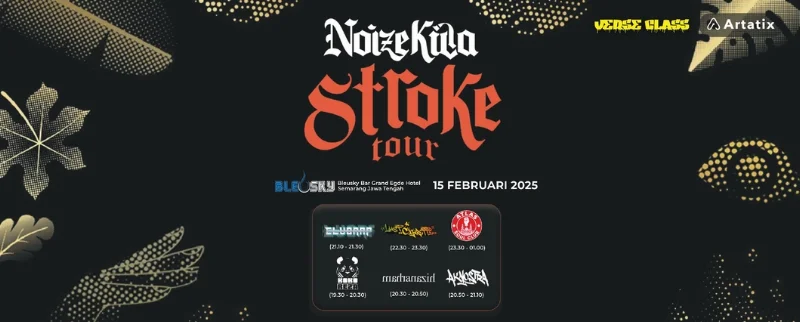 Poster Stroke Tour "Noizekilla" - Semarang