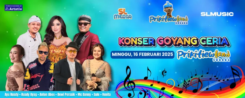 Poster Konser Goyang Ceria (Dewi Perssik)