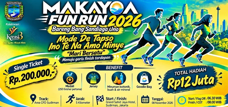 Poster Makayoa Fun Run 5k
