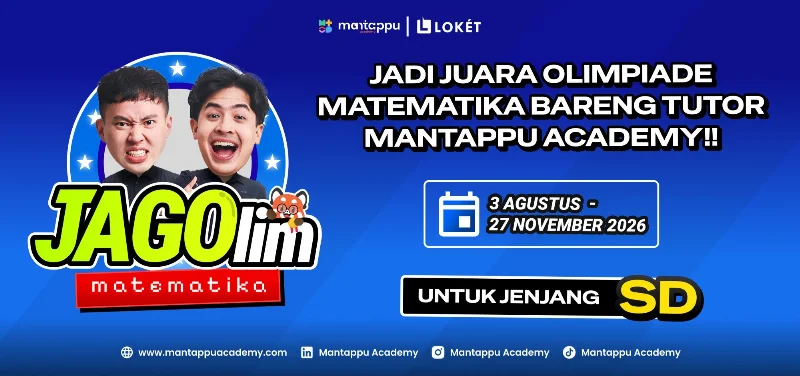 Poster JagOlim SD by Mantappu Academy