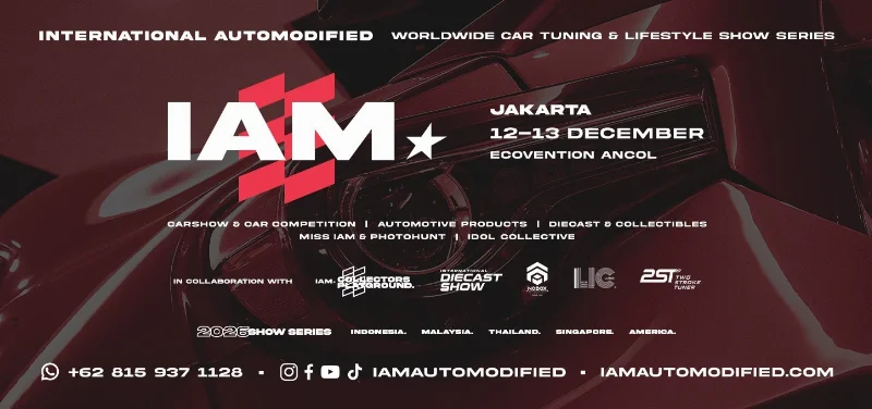 Poster INTERNATIONAL AUTOMODIFIED (IAM) JAKARTA 2026