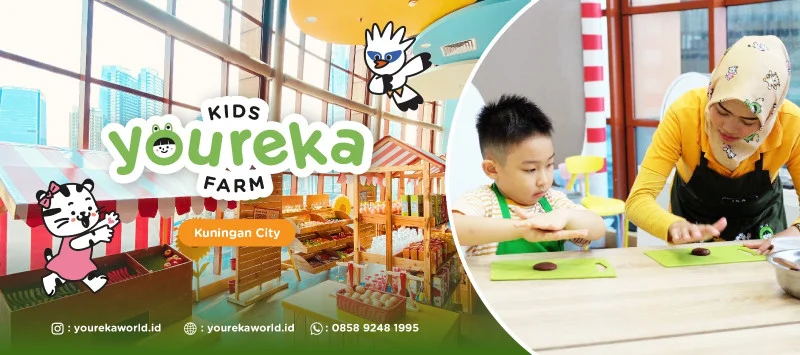 Poster Youreka Kids Farm Kuningan