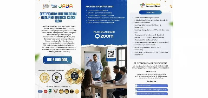 Poster Qualified Business Coach (QBC)