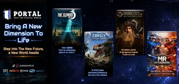 Poster PORTAL Into The Digital World
