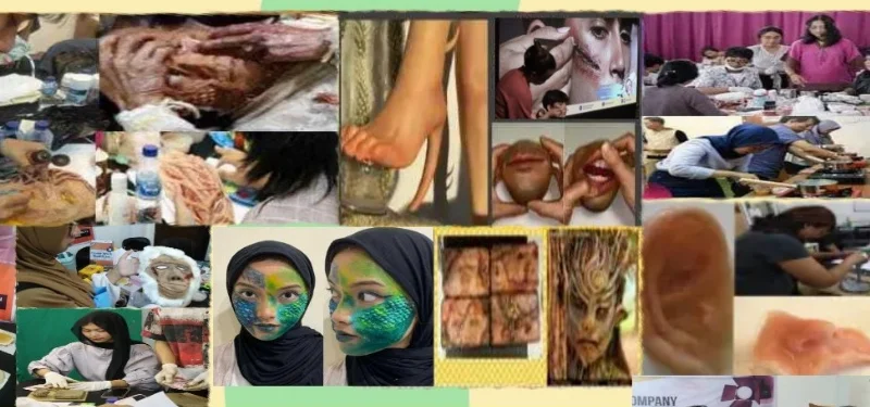 Poster Private Class Prosthetic Arts (dan Factory Karya) bersama Nusaarts Javawood Studios Academy