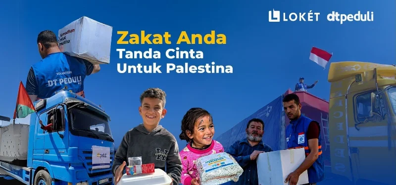 Poster Zakat Untuk Palestina