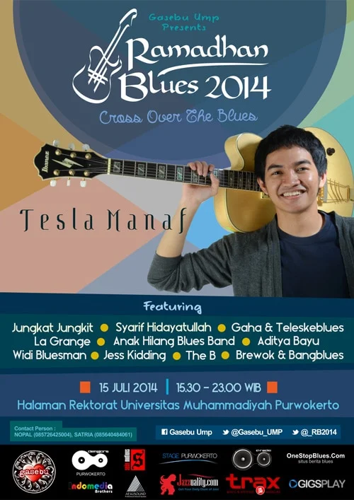 Poster Ramadhan Blues 2014