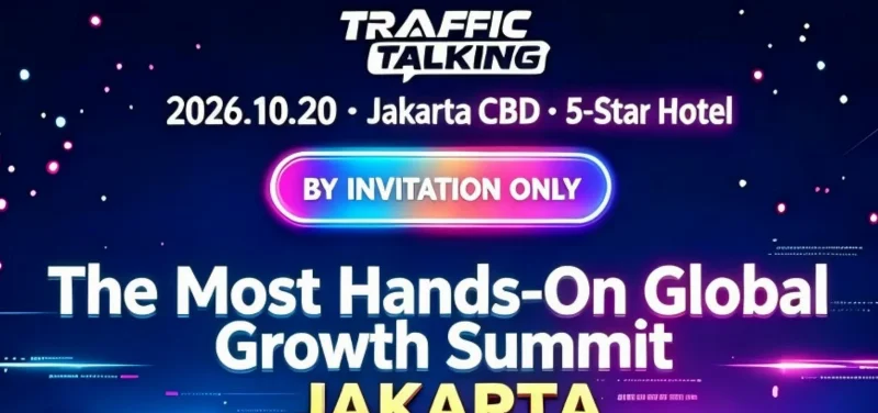 Poster TrafficTalking Global Summit | Jakarta 2026 Subtitle
