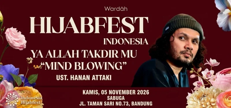 Poster KAJIAN UST. HANAN ATTAKI : YA ALLAH TAKDIRMU ''MIND BLOWING''