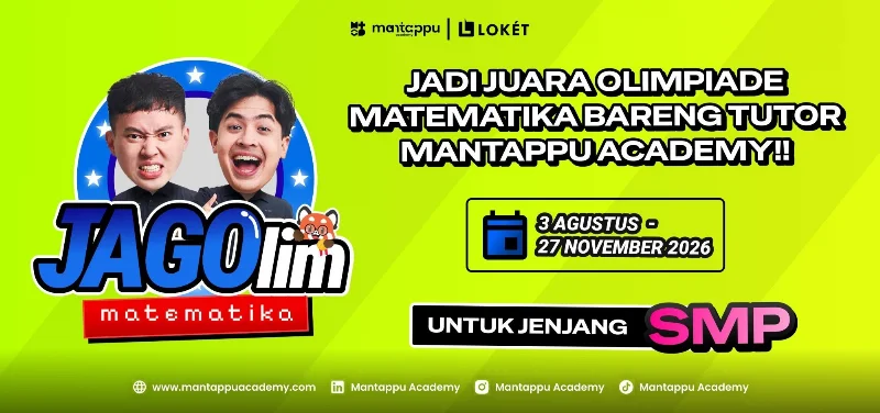 Poster JagOlim SMP by Mantappu Academy