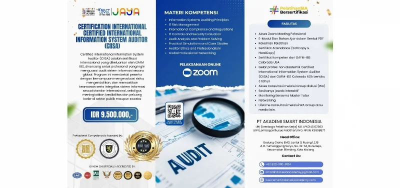Poster Certified International Information System Auditor (CIISA)