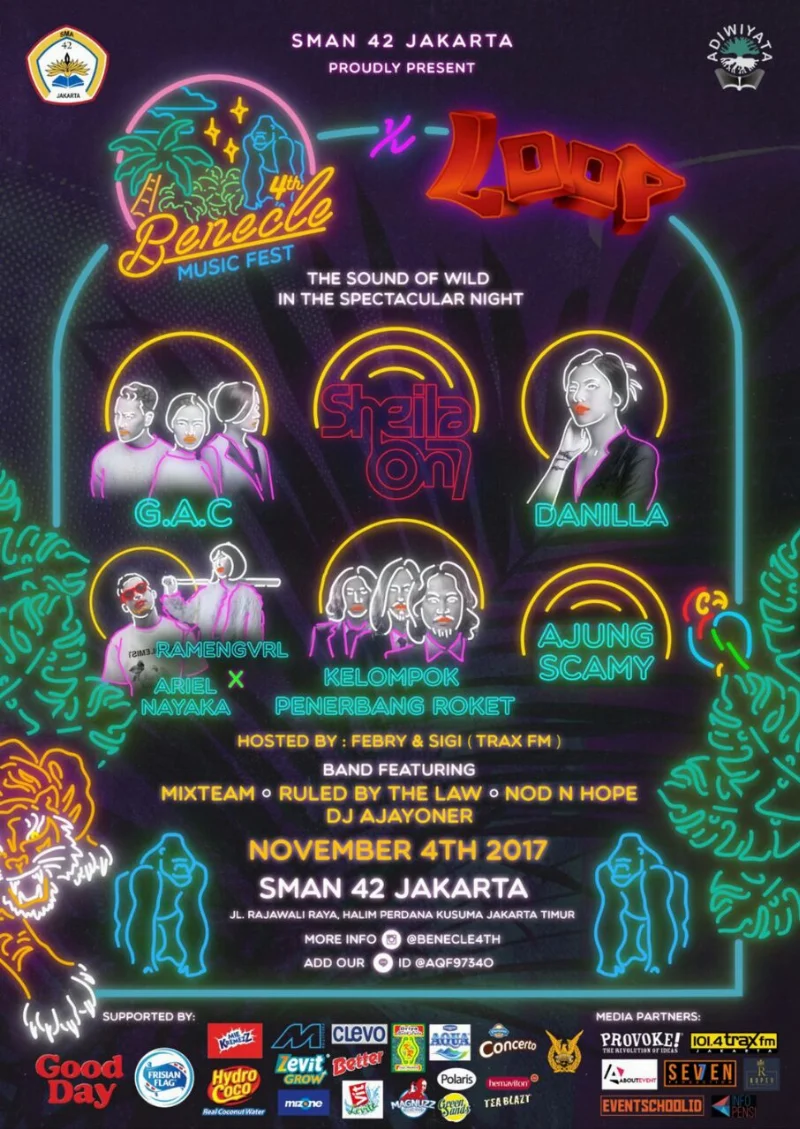 Poster SMAN 42 JAKARTA - BENECLE
