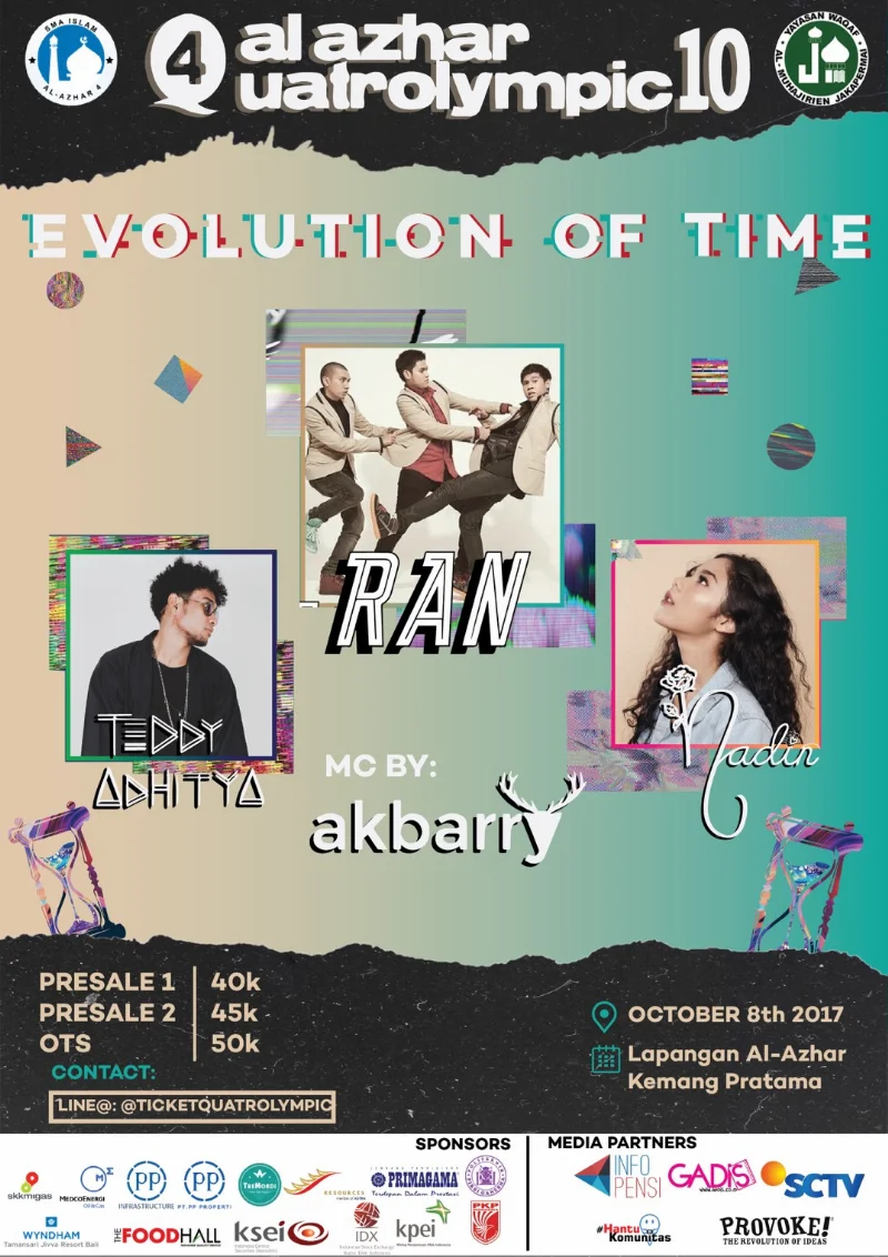 Poster SMA AL - AZHAR KEMANG PRATAMA BEKASI - QUATROLYMPIC
