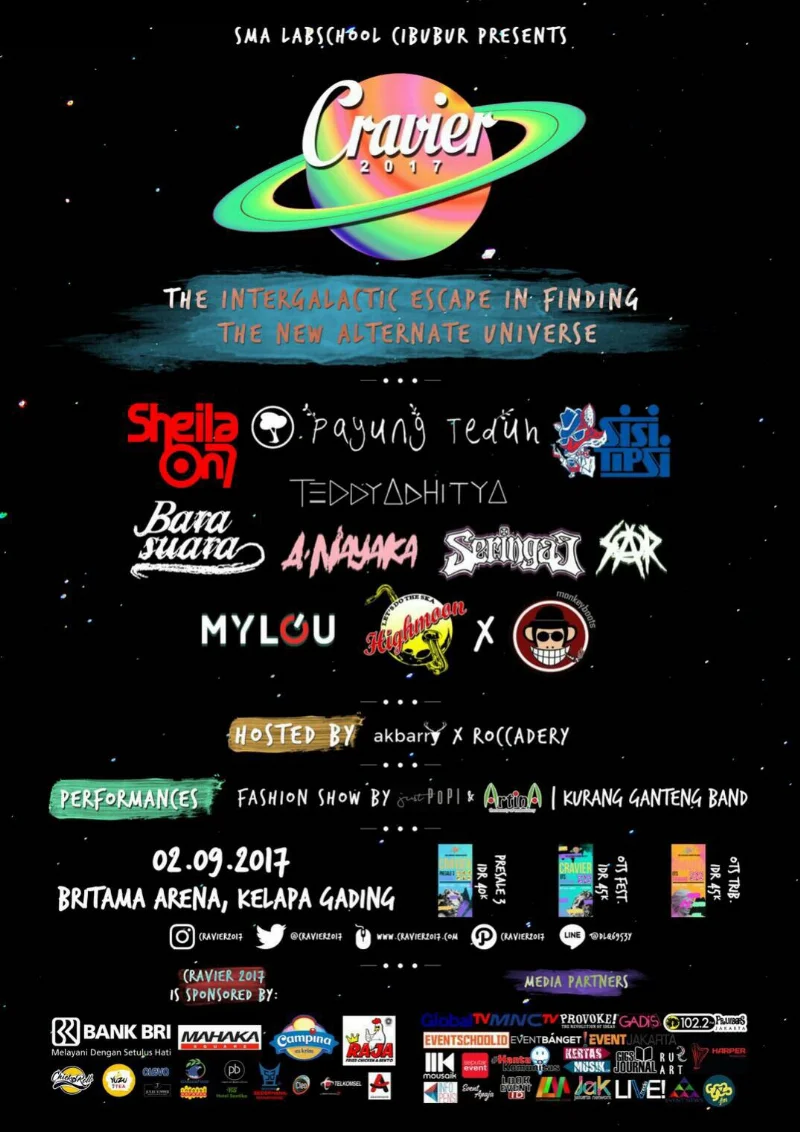 Poster SMA Labschool Cibubur - Cravier 2017