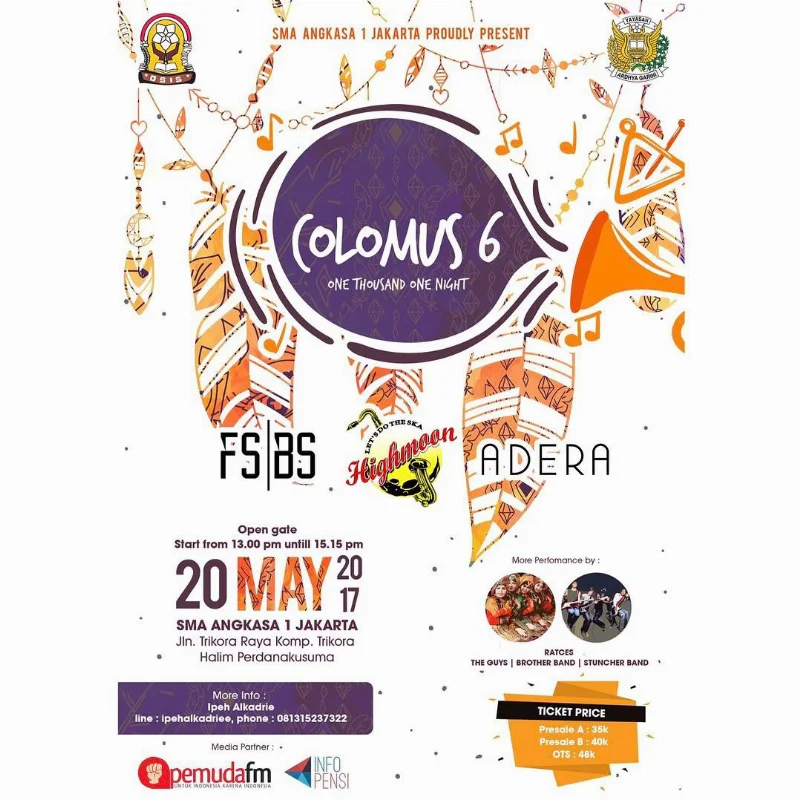 Poster SMA ANGKASA 1 JAKARTA - COLOMUS 6