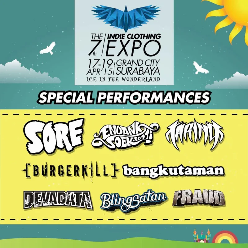Poster The 7th Indie Clothing Expo: ICE In The Wonderland