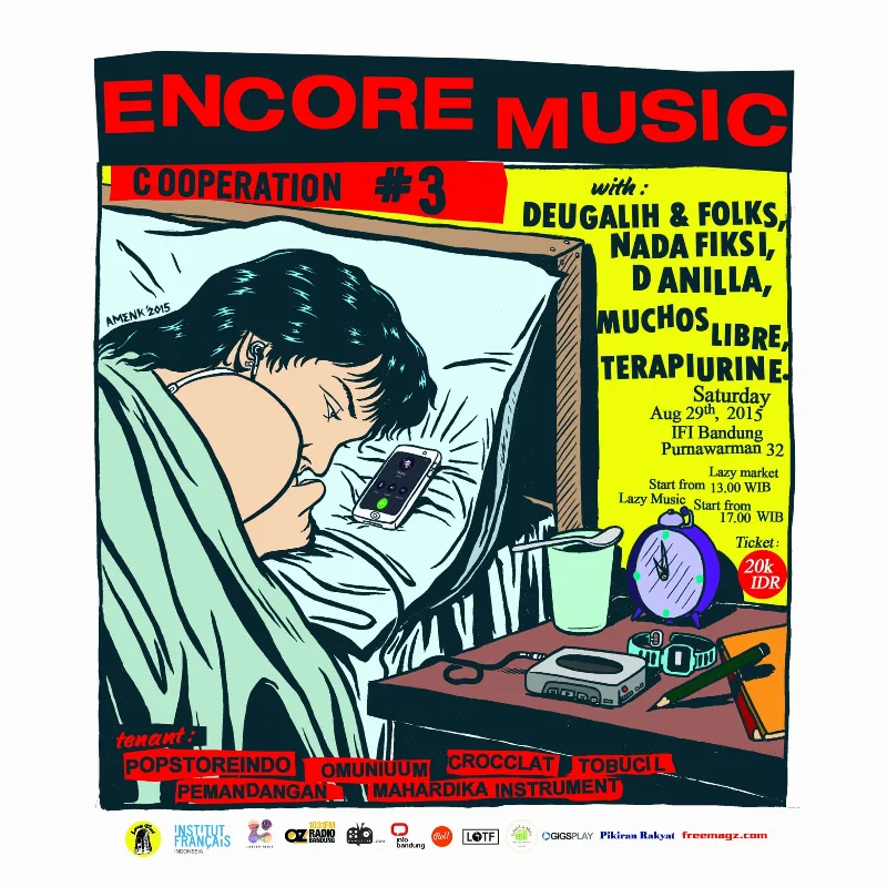 Poster Encore Music, Cooperation #3
