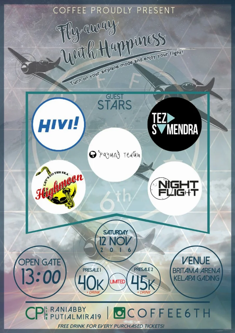 Poster SMAN 53 JAKARTA - COFFEE 6th