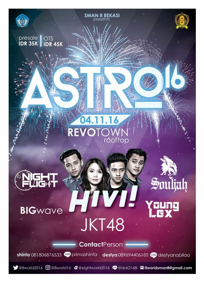 Poster SMAN 8 Bekasi - ASTRO 16