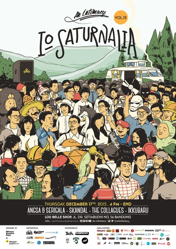 Poster An Intimacy Vol. 12 Io Saturnalia