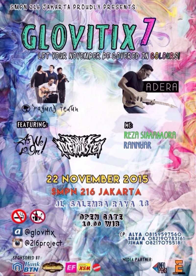 Poster SMPN 216 - GLOVITIX 7th