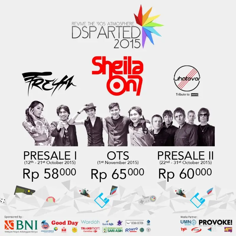 Poster SMAN 2 Tangerang - D'Sparted