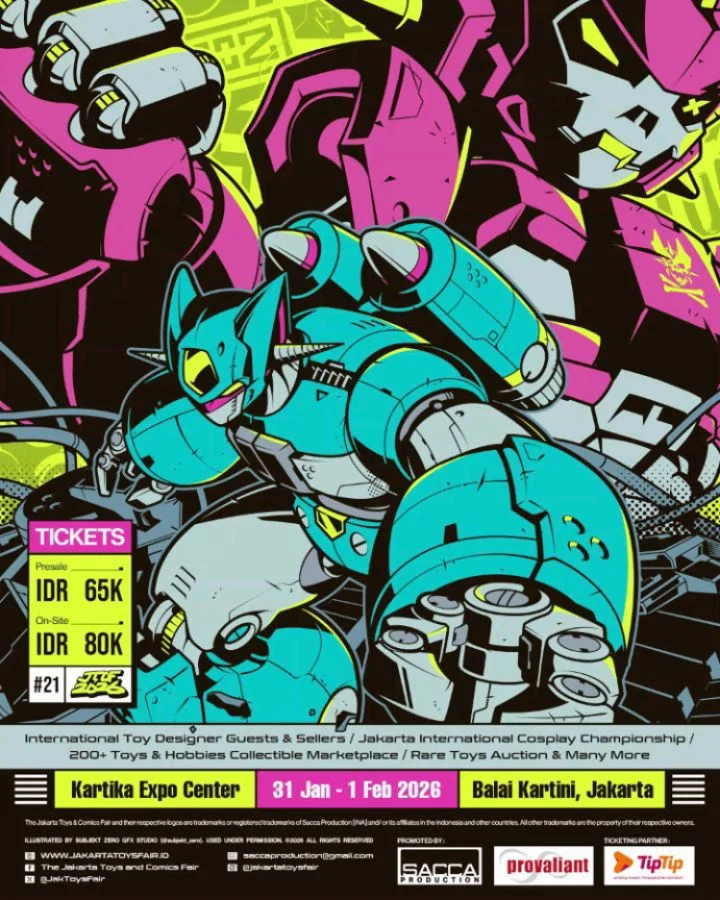 Poster JAKARTA TOYS AND COMICS FAIR 2026