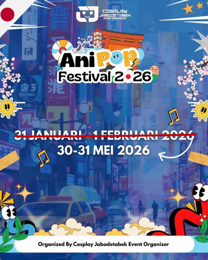 Poster AniPop Festival 2026