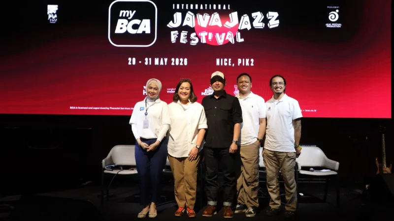 Poster myBCA International Java Jazz Festival 2026 Umumkan Lineup Kedua, Siap Hadir dengan Lokasi Baru di NICE PIK 2