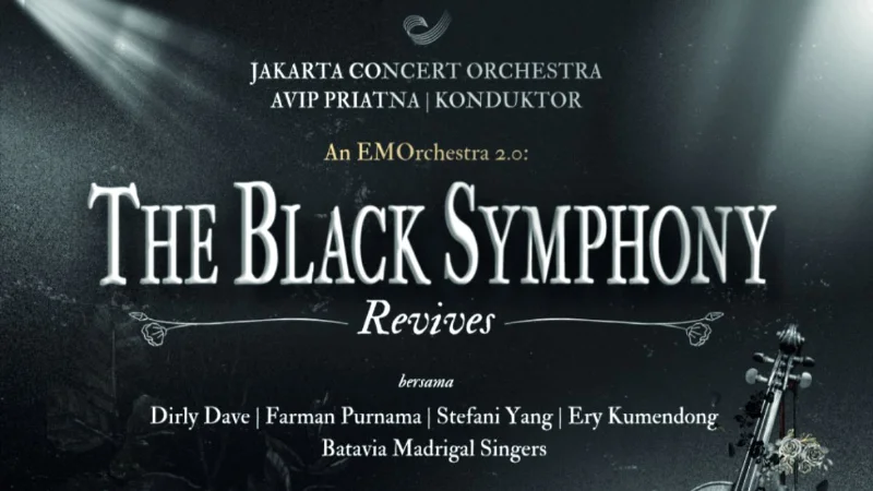 Poster EMOrchestra 2.0: The Black Symphony Siap Menghidupkan Kembali Era Keemasan Musik Emo Pada 15 November 2025
