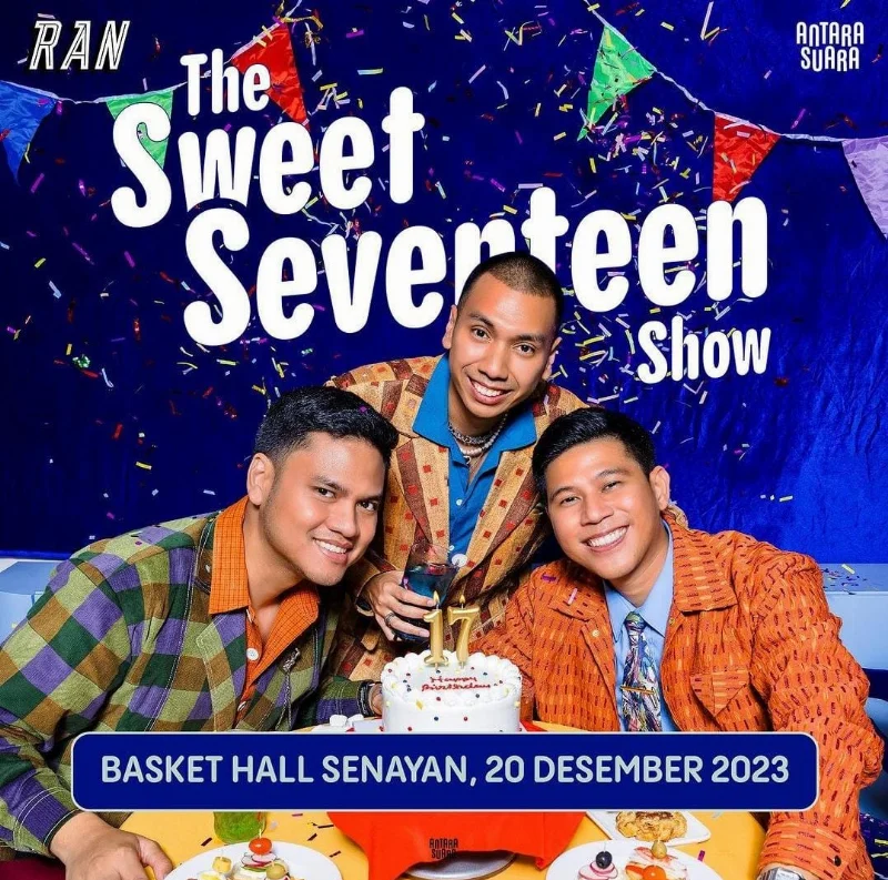 Poster RAN: The Sweet Seventeen Show - Pophariini