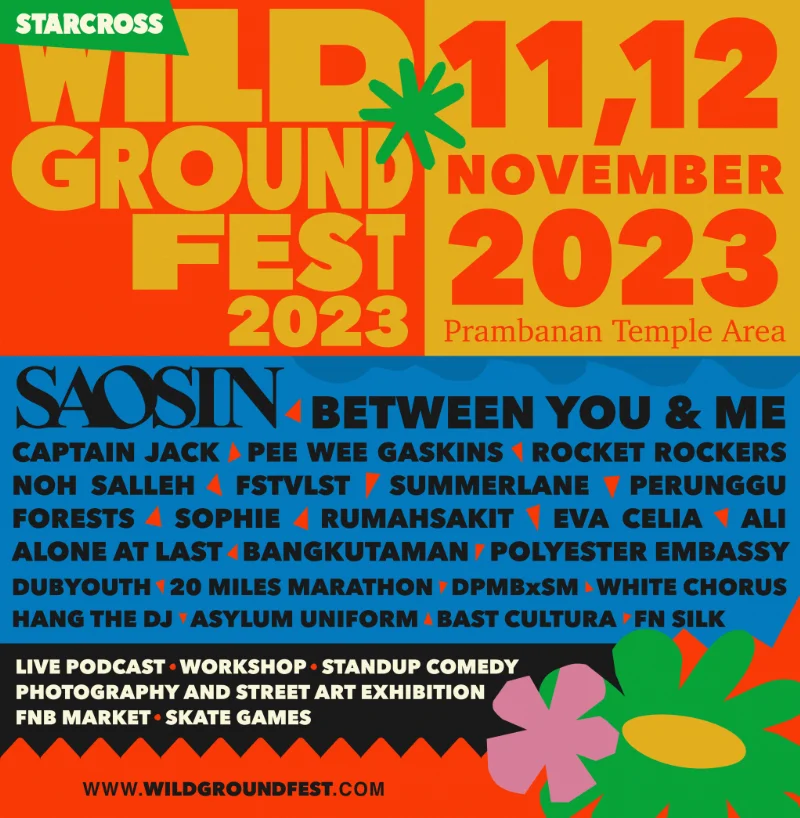 Poster Wild Ground Fest 2023 - Pophariini