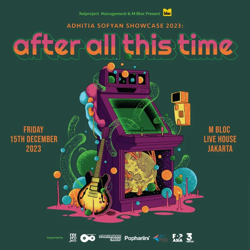 Poster Adhitia Sofyan Showcase 2023: After All This Time - Pophariini