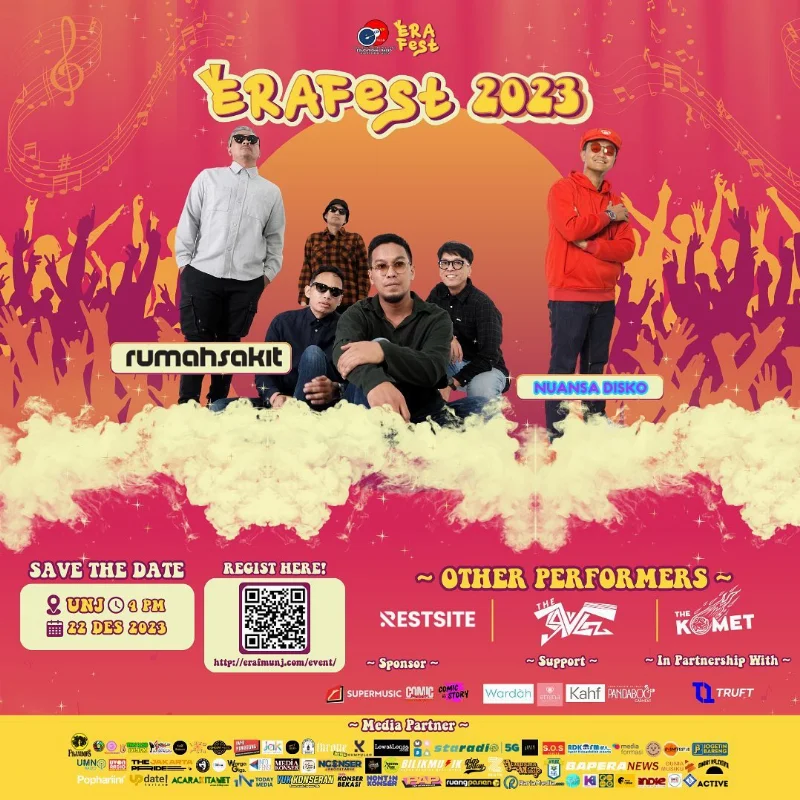 Poster Erafest 2023 - Pophariini