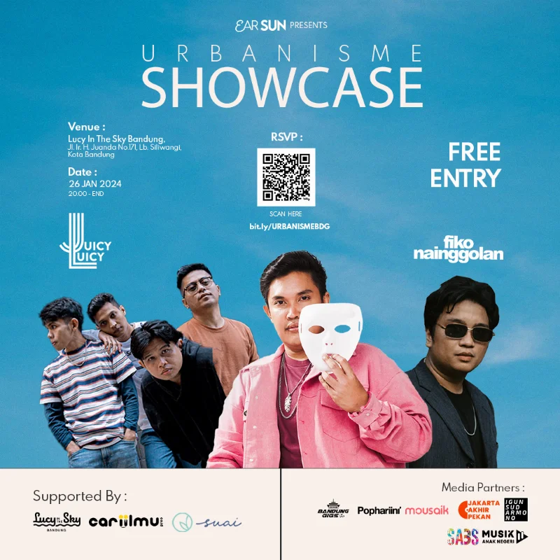Poster Urbanisme Showcase Bandung - Pophariini