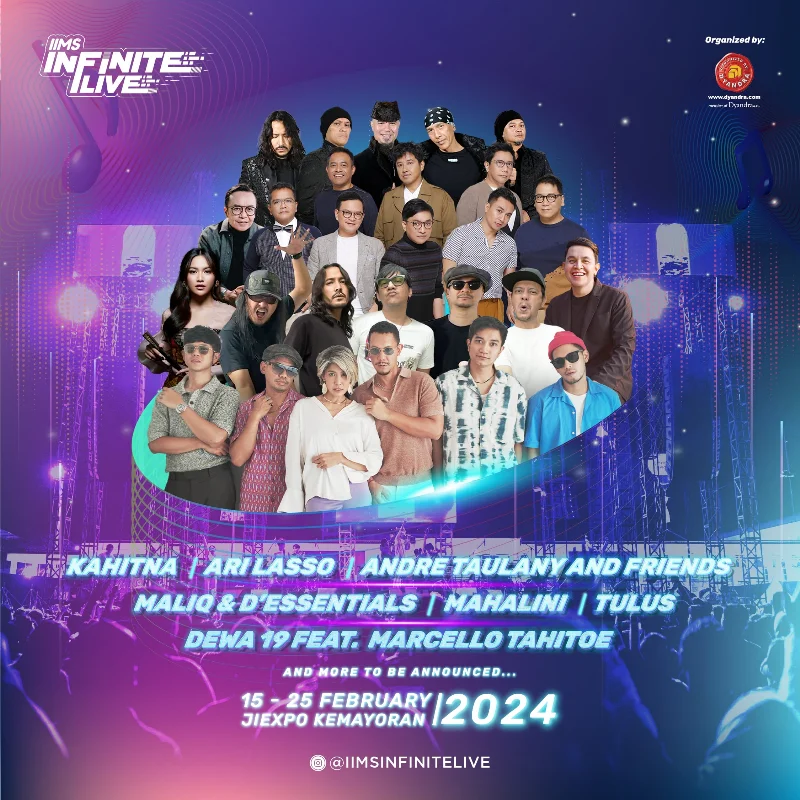 Poster IIMS Infinite Live 2024 - Pophariini